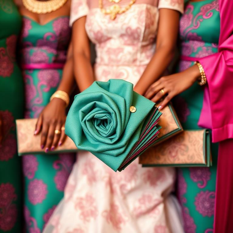 Aso-Ebi Bridal Trains