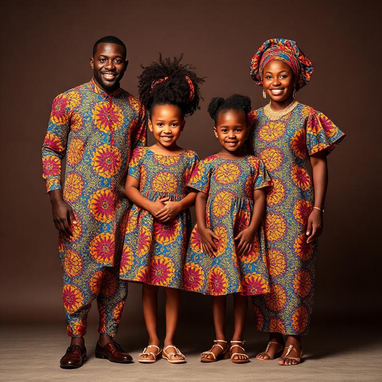 Children's Ankara Outfits